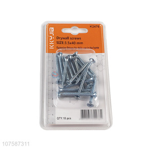 Cheap price 3.5x40mm drywall screws fastening fittings for daily use