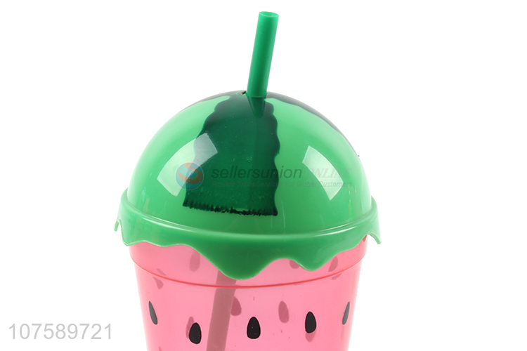 Popular Colorful Water Cup Fashion Straw Cup For Sale