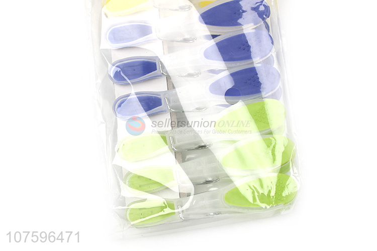 Factory Sell Transparent Two-Color Plastic Clothes Pegs Laundry Pegs