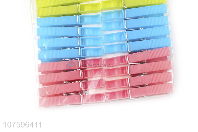 Factory Price Household Multicolor Plastic Clothespin Best Clothes Pegs