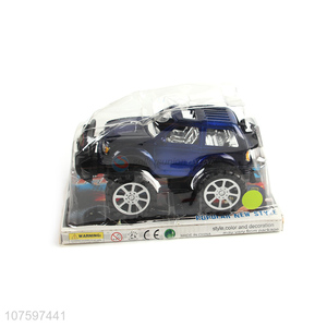 China factory fashion spray-painted pull line off-road car model toy