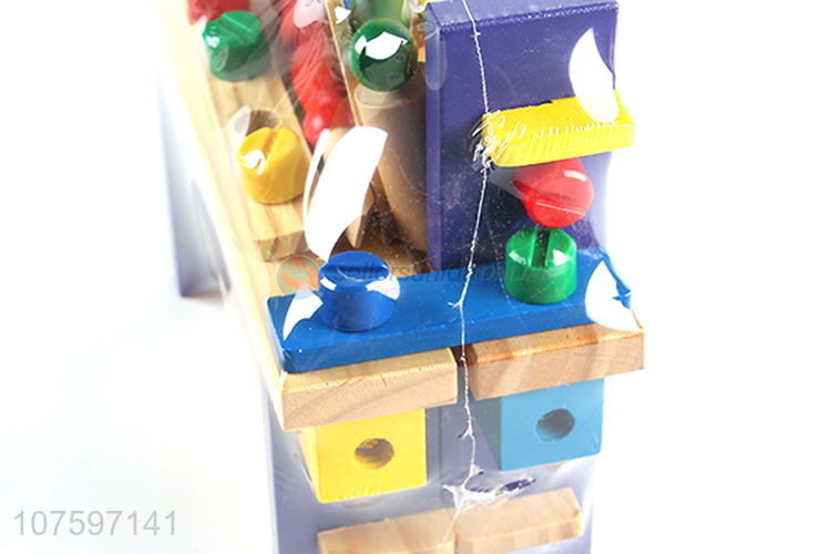 Latest arrival wooden toy tool workbench children wooden toys