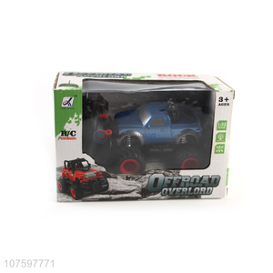 Good quality 1:32 4-way remote control simulation off-road car model toy