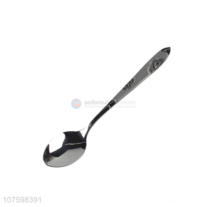 Bottom Price Stainless Steel Spoon Fashion Kichen Metal Spoon