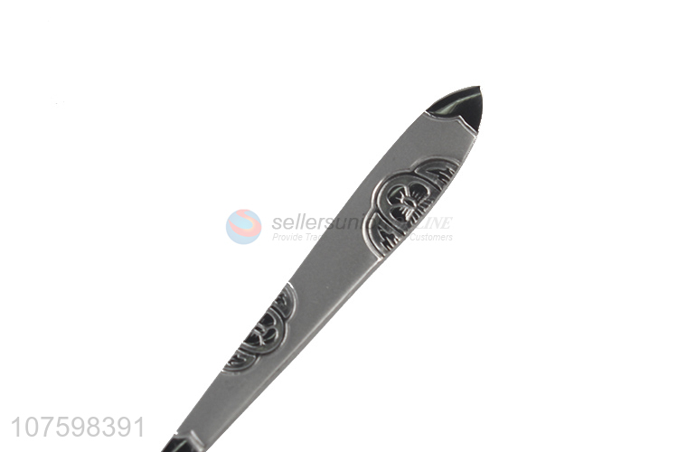 Bottom Price Stainless Steel Spoon Fashion Kichen Metal Spoon