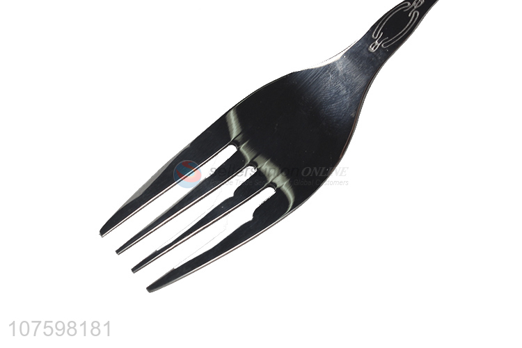 New Product Metal Flatware Kitchen Cutlery Stainless Steel Fork