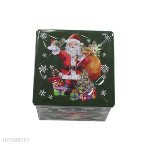 Best Quality Square Colorful Christmas Gift Box Tin Box