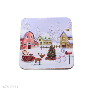 Custom Christmas Packing Tin Box Fashion Candy Storage Box