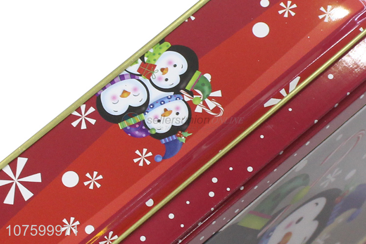 Good Quality Square Christmas Tin Box Colorful Gift Box Storage Box