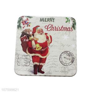 New Design Square Christmas <em>Candy</em> <em>Box</em> Tin <em>Box</em> Storage <em>Box</em>