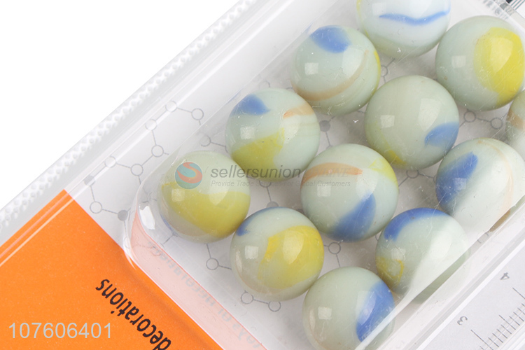 New Style Colorful Imitation Jade Glass Bead