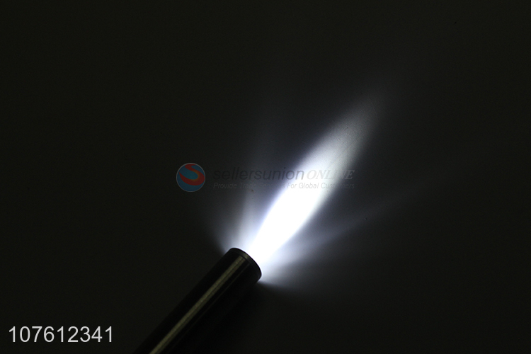 Promotional mini usb charging led flashlight portable aluminum flashlight with clip