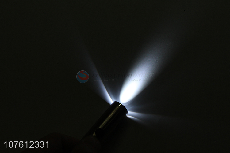 Hot products 2 in 1 uv laser pointer pen mini aluminum flashlight with white light
