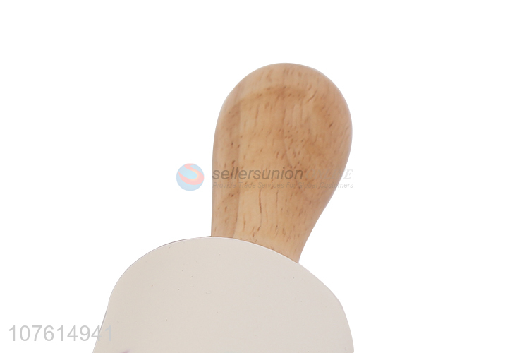 Wholesale creative healthy safe silicone rolling pin with wooden handle