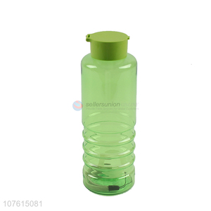 Low price clear colorful plastic water bottle portable drinking bottle