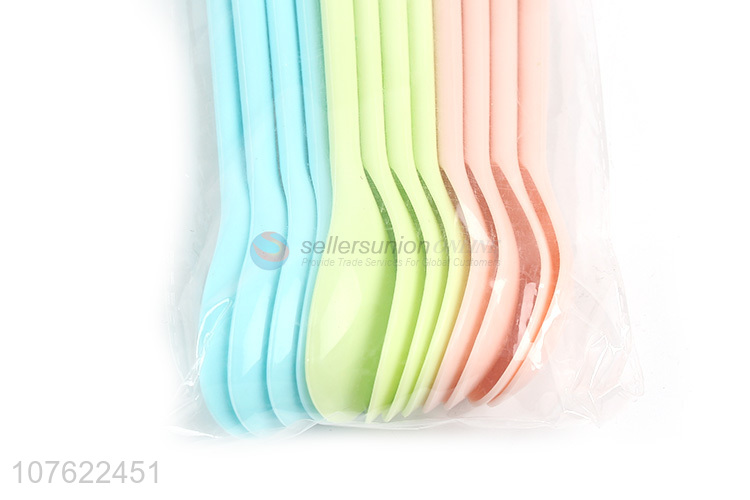 disposable plastic spoon