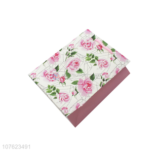 <em>Wholesale</em> Flower Pattern <em>Gift</em> Bag Fashion Paper Tote Bag