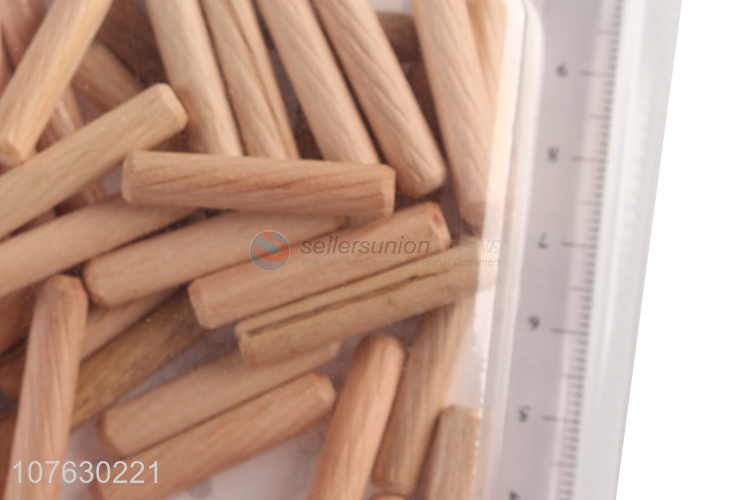 Wholesale wooden plugs hardwood wooden dowel pins rod dticks