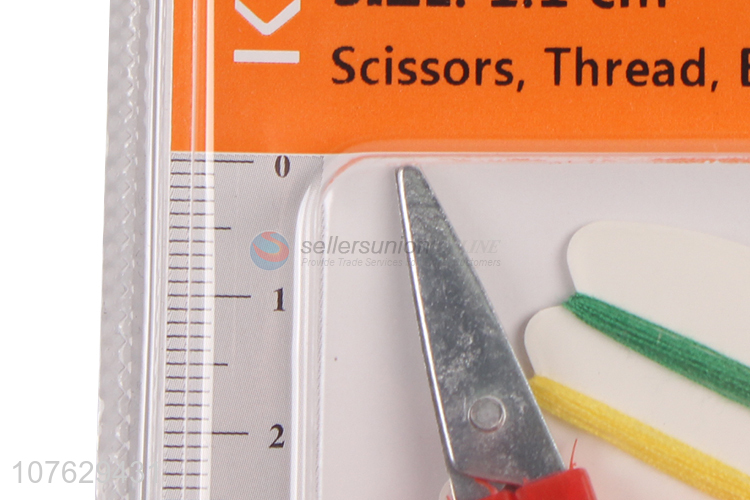 Hot sale household sewing tool kit scissors sewing thread buttons