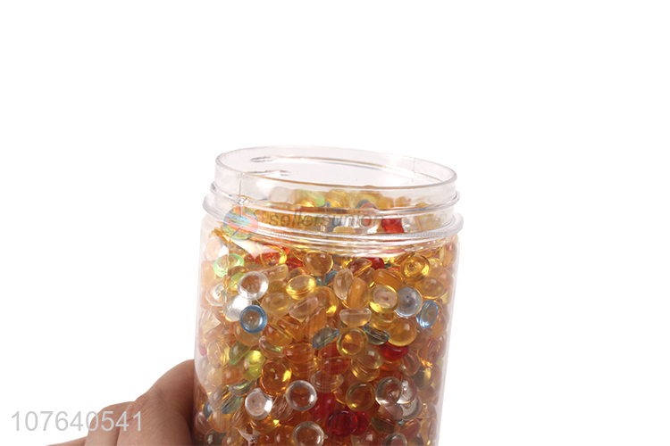 Retail mixed color light raindrop spherical plastic acrylic diamond