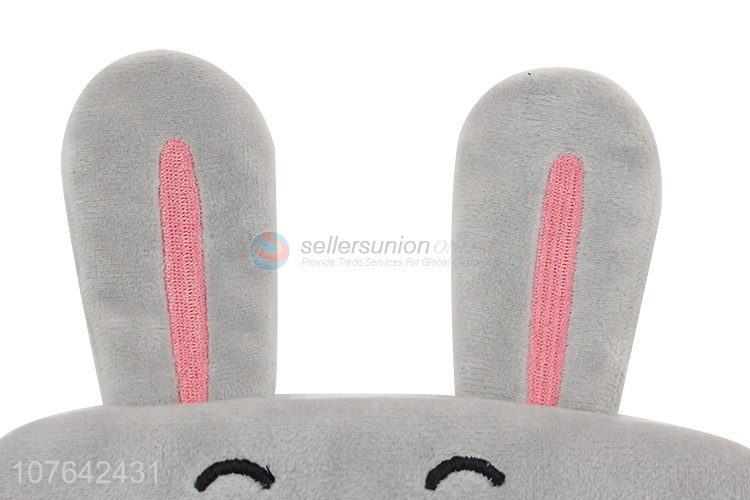 New products soft embroidery rabbit eye mask blindfold for sleeping