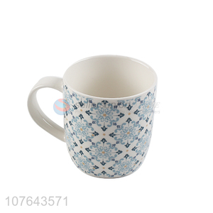 Hot sale new design cheap ceramic cup water cup with top quality