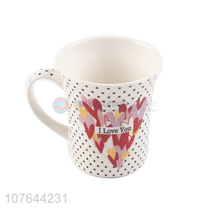 Personalized design eco-friendly ceramic water cup drinking coffee mug