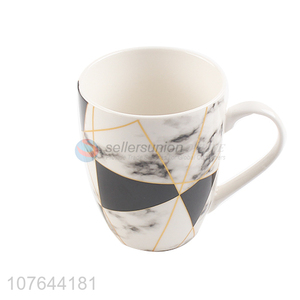 New products attractive household used color glaze ceramic water cup