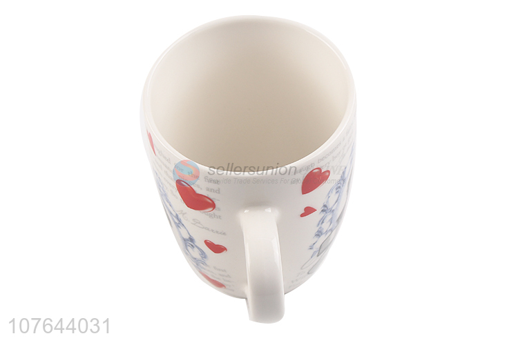 Hot sale creative hand-painted ceramic office breakfast milk coffee cup