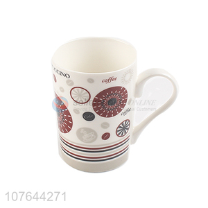 Creative printing good quality ceramic water cup coffee mug