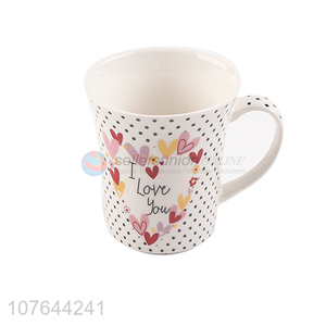 Hot sale fashion design goodquality drinking ceramic water cup