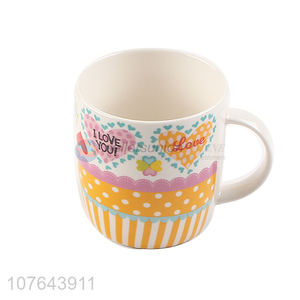 New style modern popular ceramic cups mug ceramic milk cup coffee cup