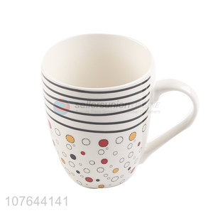 Most popular durable coffee ceramic water cup for promotion