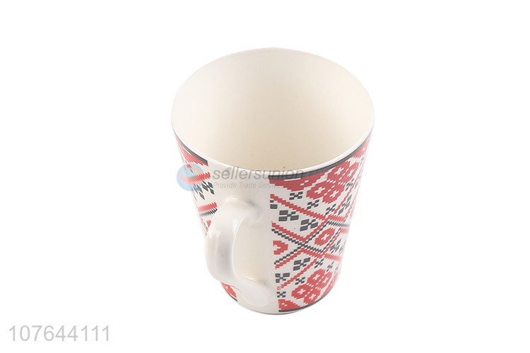 New product modern style color printing ceramic coffee tea cup 