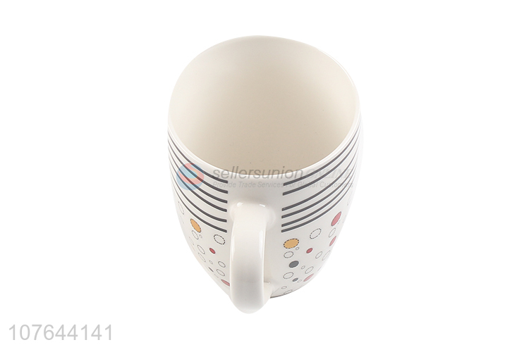 Most popular durable coffee ceramic water cup for promotion