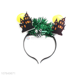 Wholesale Halloween supplies led light castle headband hair hoop