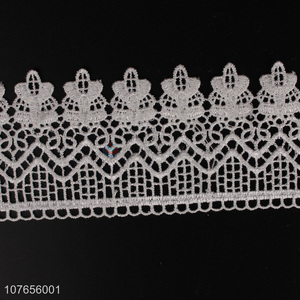 Fashion design good quality embroidery lace trim ribbon