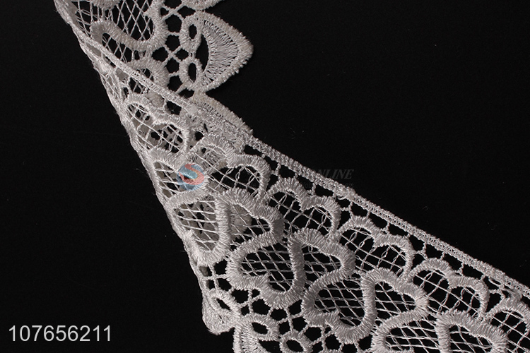 Factory made lace trim ribbon embroidery lace for clothing