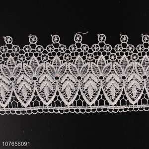 Factory supply cheap price polyester lace ribbon for decoration