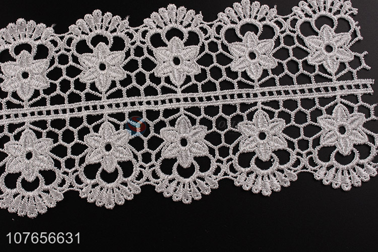 Fashionable product creative white lace ribbon for dressing