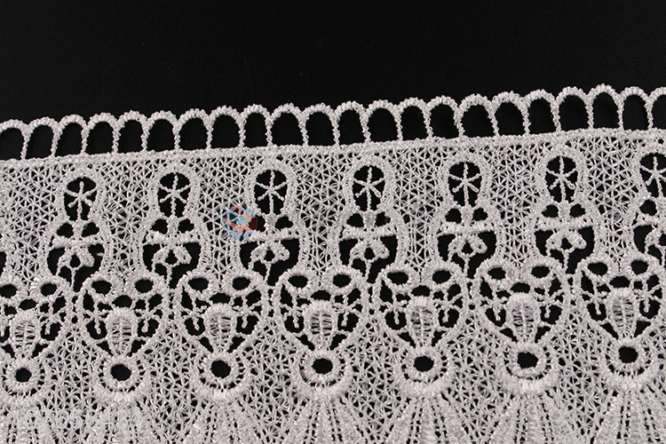 Best selling lace trim ribbon embroidery lace for clothing