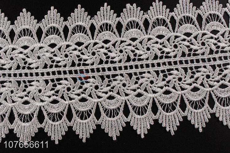 Top sale good quality white lace trim ribbon for decoration