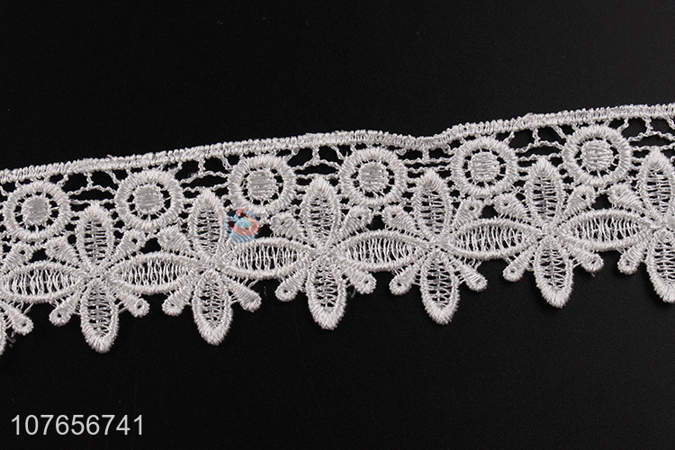 Hot sale soft narrow comfortable lace trim with cheap price 