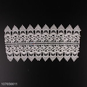 Top sale good quality white lace trim ribbon for decoration