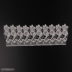 Wholesale factory price white lace ribbon for garment decoration