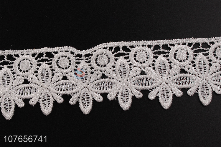 Hot sale soft narrow comfortable lace trim with cheap price 