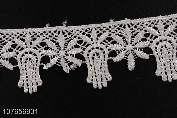 Excellent quality pretty flower lace trum ribbon for clothing