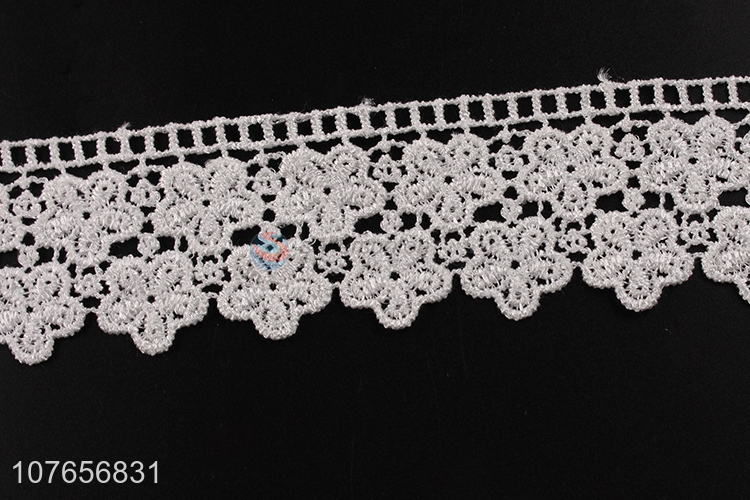 Soft delicate design pretty lace trim ribbon with high quality