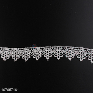 Factory supplier lace trim embroidery with high quality