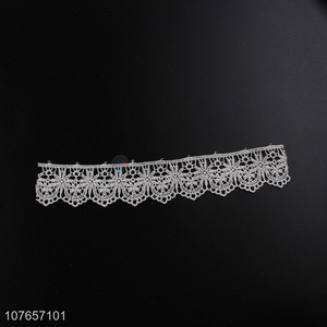 Best selling pretty floral pattern lace trim with high quality
